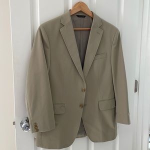 Young Mens Sports Coat ; size 38S ; Banana Republic . Made in Italy .